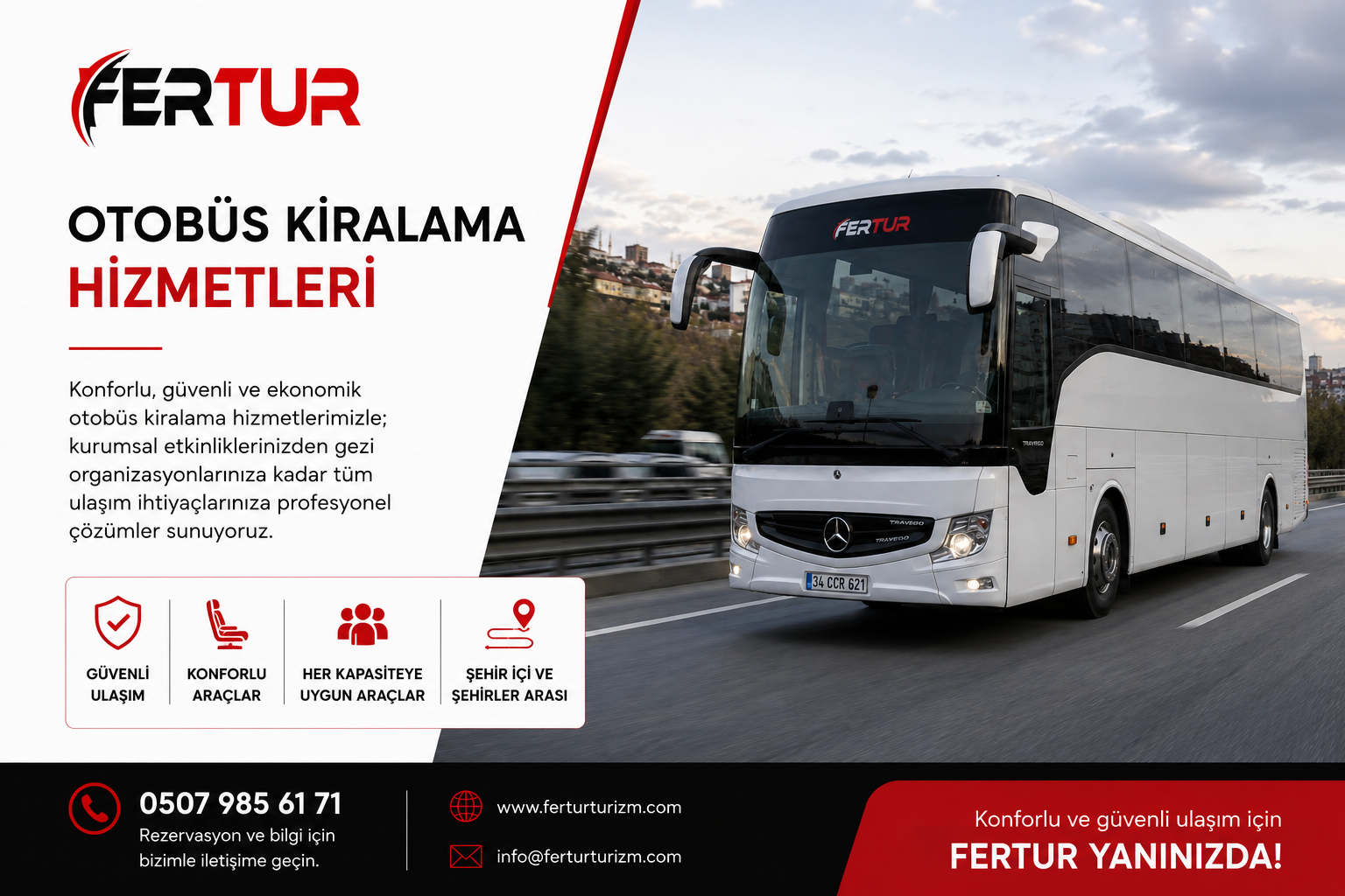 Otobus Kiralama hizmeti